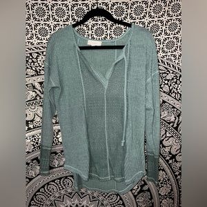 New Suzanne Betro Long Sleeve Weekend Never Worn Size Small Green Gray undertone